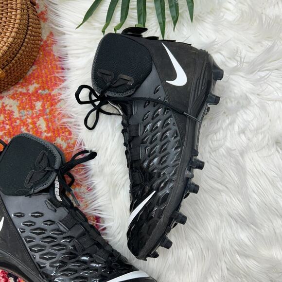 Nike Black Force Savage Varsity 2 Football Cleats Mens 10 - Picture 3 of 10